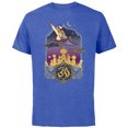 thumbnail image 1 of Disney Aladdin Jasmine Magic Carpet Ride 30th Anniversary - Short Sleeve Cotton T-Shirt for Adults - Customized-Royal Heather, 1 of 5