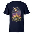 thumbnail image 1 of Disney Aladdin Jasmine Magic Carpet Ride 30th Anniversary - Short Sleeve T-Shirt for Kids - Customized-Navy, 1 of 5