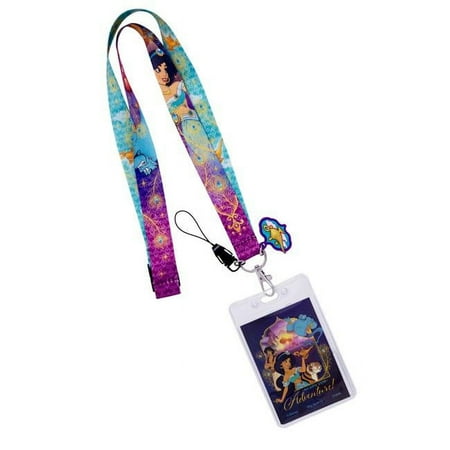Disney Aladdin Jasmine Multi-Colored Lanyard
