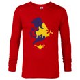 thumbnail image 1 of Disney Aladdin Jasmine and Jafar - Long Sleeve T-Shirt for Men - Customized-New Red, 1 of 5