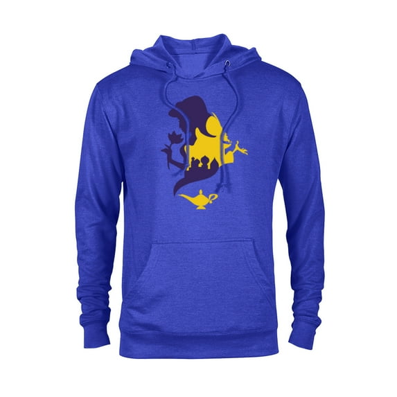 Disney Aladdin Jasmine and Jafar - Pullover Hoodie for Adults - Customized-Royal