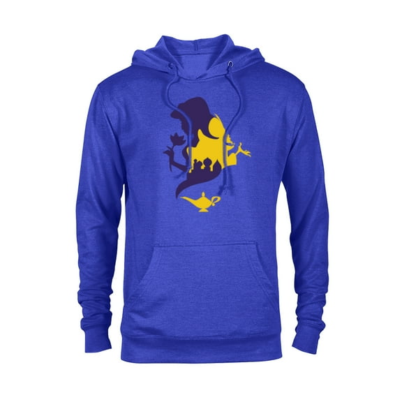 Disney Aladdin Jasmine and Jafar - Pullover Hoodie for Adults - Customized-Royal
