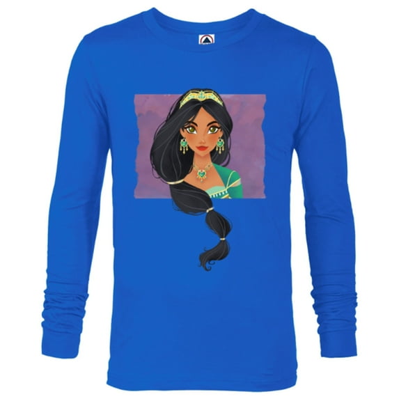 Disney Aladdin Live Action Princess Jasmine Cameo T-Shirt - Long Sleeve T-Shirt for Men - Customized-Royal