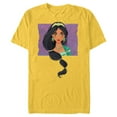thumbnail image 1 of Disney Aladdin Live Action Princess Jasmine Cameo T-Shirt- Short Sleeve Blended T-Shirt for Adults - Customized-Yellow, 1 of 5