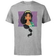 thumbnail image 1 of Disney Aladdin Live Action Princess Jasmine Cameo T-Shirt - Short Sleeve Cotton T-Shirt for Adults - Customized-Athletic Heather, 1 of 5