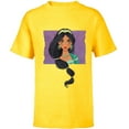 thumbnail image 1 of Disney Aladdin Live Action Princess Jasmine Cameo T-Shirt - Short Sleeve T-Shirt for Kids - Customized-Yellow, 1 of 5