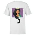 thumbnail image 1 of Disney Aladdin Live Action Princess Jasmine Cameo T-Shirt - Short Sleeve T-Shirt for Kids - Customized-White, 1 of 5
