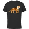 thumbnail image 1 of Disney Aladdin Live Action Rajah Tiger T-Shirt - Short Sleeve Cotton T-Shirt for Adults - Customized-Black, 1 of 5