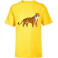 thumbnail image 1 of Disney Aladdin Live Action Rajah Tiger T-Shirt - Short Sleeve T-Shirt for Kids - Customized-Yellow, 1 of 5