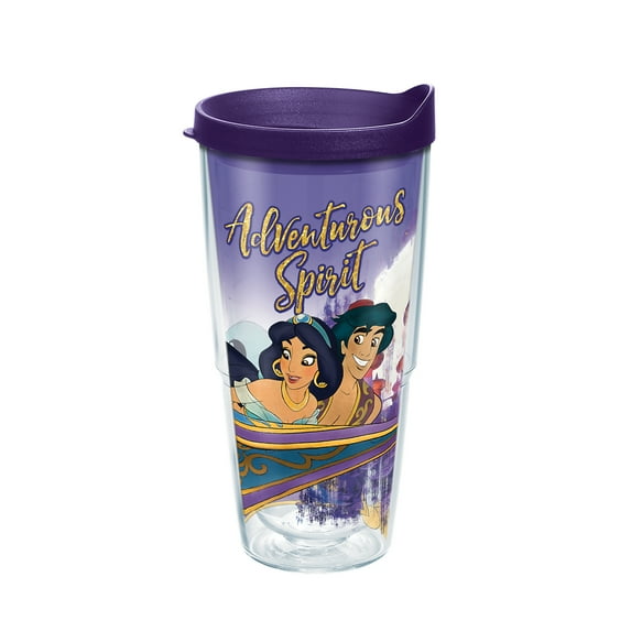 Disney Aladdin Magic Carpet Ride 24 oz Tumbler with lid