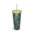 thumbnail image 1 of Disney Aladdin "Make A Wish" Reusable Carnival Cup with Lid and Straw | Holds 16 Ounces, 1 of 7