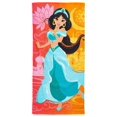 thumbnail image 1 of Disney Aladdin Princess Jasmine Cotton Beach Towel, 28x58, 1 of 1
