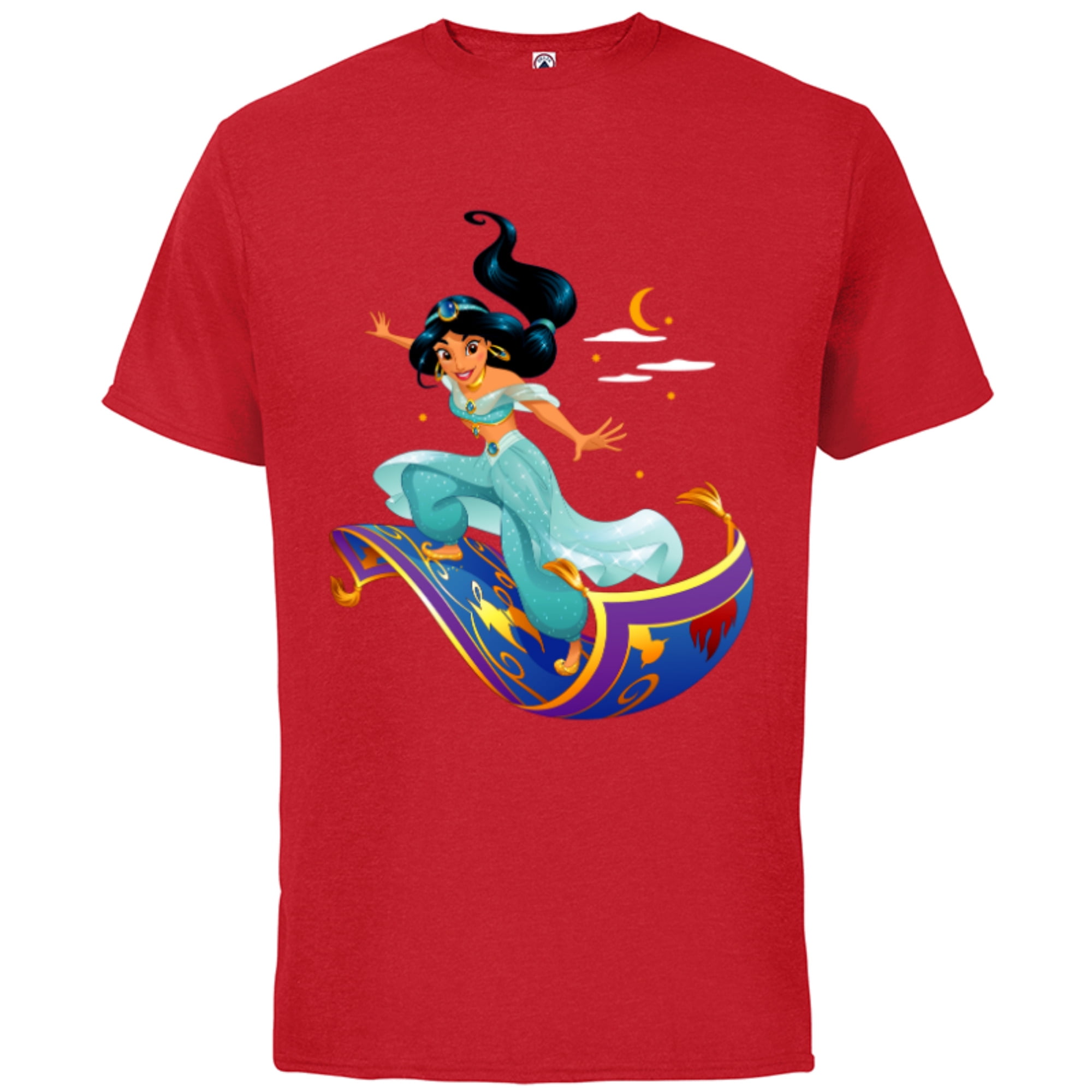 Disney Aladdin Princess Jasmine Magic Carpet Pose TShirt Short