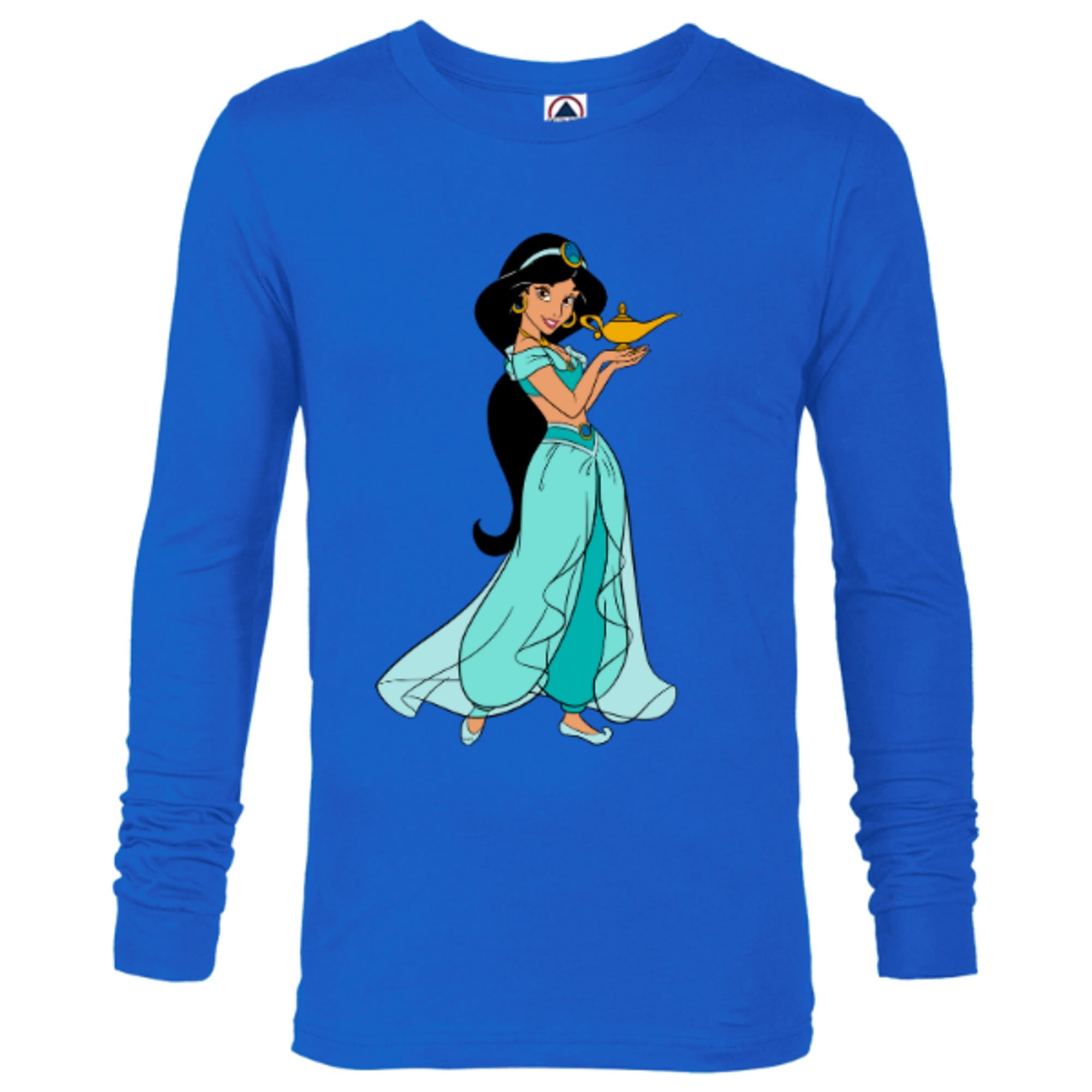 Disney Aladdin Princess Jasmine and Magic Lamp 90s T-Shirt - Long 
