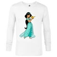thumbnail image 1 of Disney Aladdin Princess Jasmine and Magic Lamp 90s T-Shirt - Long Sleeve T-Shirt for Men - Customized-White, 1 of 5
