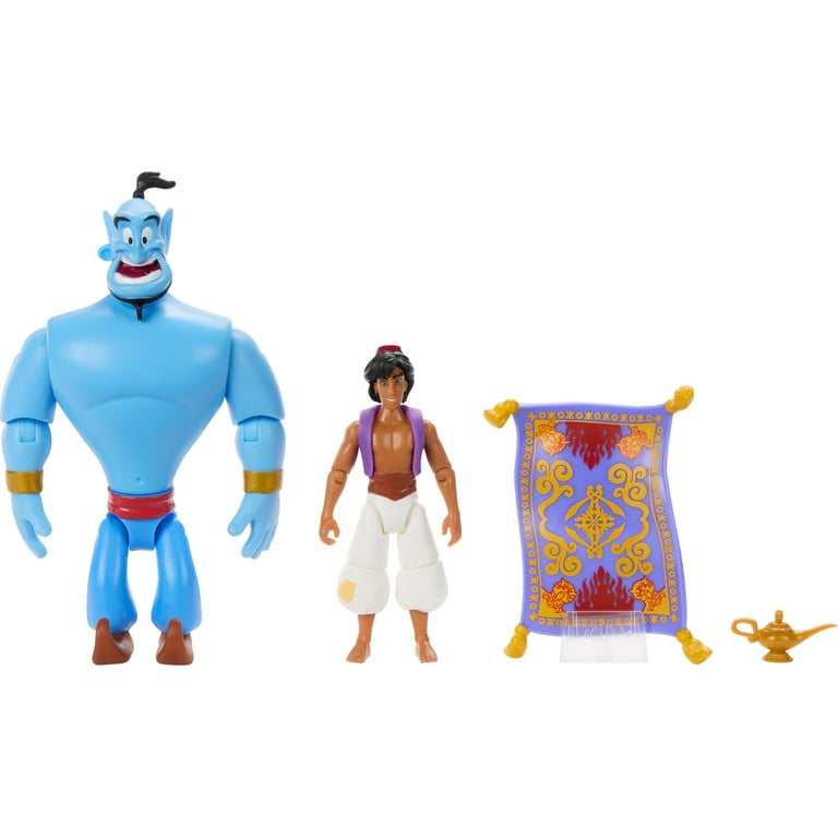 Disney Aladdin Storytellers Pack of 3 Figures, Authentic Posable Movie Toys