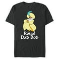 thumbnail image 1 of Disney Aladdin Sultan Royal Dad Bod - Short Sleeve Blended T-Shirt for Adults - Customized-Dark Heather, 1 of 5