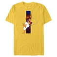 thumbnail image 1 of Disney Aladdin and Abu One Jump Into Adventure T-Shirt- Short Sleeve Blended T-Shirt for Adults - Customized-Putty Snow Heather, 1 of 5