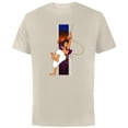 thumbnail image 1 of Disney Aladdin and Abu One Jump Into Adventure T-Shirt - Short Sleeve Cotton T-Shirt for Adults - Customized-Natural, 1 of 5