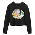 thumbnail image 1 of Disney - Alice In Wonderland - Alice Daisies - Juniors Cropped Pullover Hoodie, 1 of 5