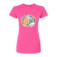 thumbnail image 1 of Disney - Alice In Wonderland - Alice Daisies - Juniors Fitted Graphic T-Shirt, 1 of 5