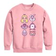 thumbnail image 1 of Disney - Alice In Wonderland - Alice Face - Toddler & Youth Crewneck Fleece Sweatshirt, 1 of 4