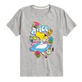 thumbnail image 1 of Disney - Alice In Wonderland - Alice Stickers - Toddler & Youth Short Sleeve Graphic T-Shirt, 1 of 5