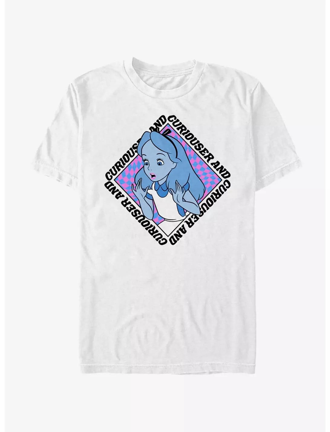 Disney Alice In Wonderland Classic Portrait Character T-shirt - Walmart.com