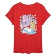 thumbnail image 1 of Disney - Alice In Wonderland - Day Dreaming - Juniors Ideal Flowy Muscle T-Shirt, 1 of 4