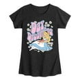 thumbnail image 1 of Disney - Alice In Wonderland - Day Dreaming - Toddler & Youth Girls Short Sleeve Graphic T-Shirt, 1 of 5
