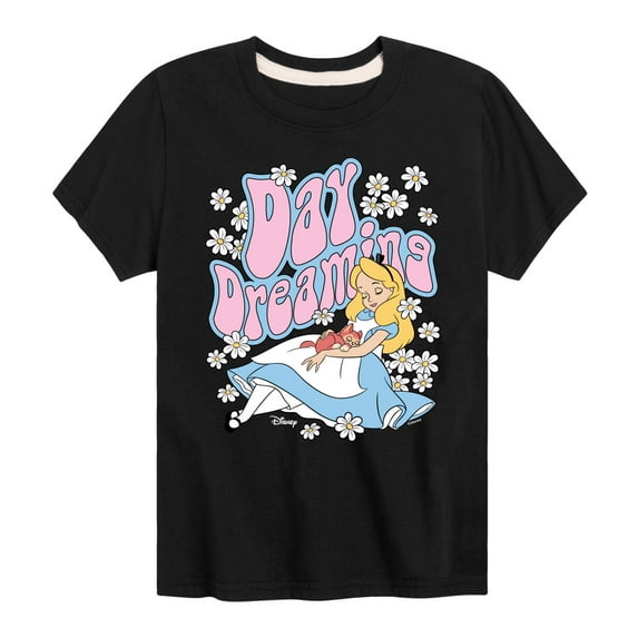 Disney - Alice In Wonderland - Day Dreaming - Toddler & Youth Short Sleeve Graphic T-Shirt