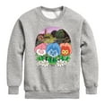 thumbnail image 1 of Disney - Alice In Wonderland - Flower Row - Toddler & Youth Crewneck Fleece Sweatshirt, 1 of 5