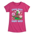 thumbnail image 1 of Disney - Alice In Wonderland - Grow Your Own Way - Toddler & Youth Girls Short Sleeve Graphic T-Shirt, 1 of 5