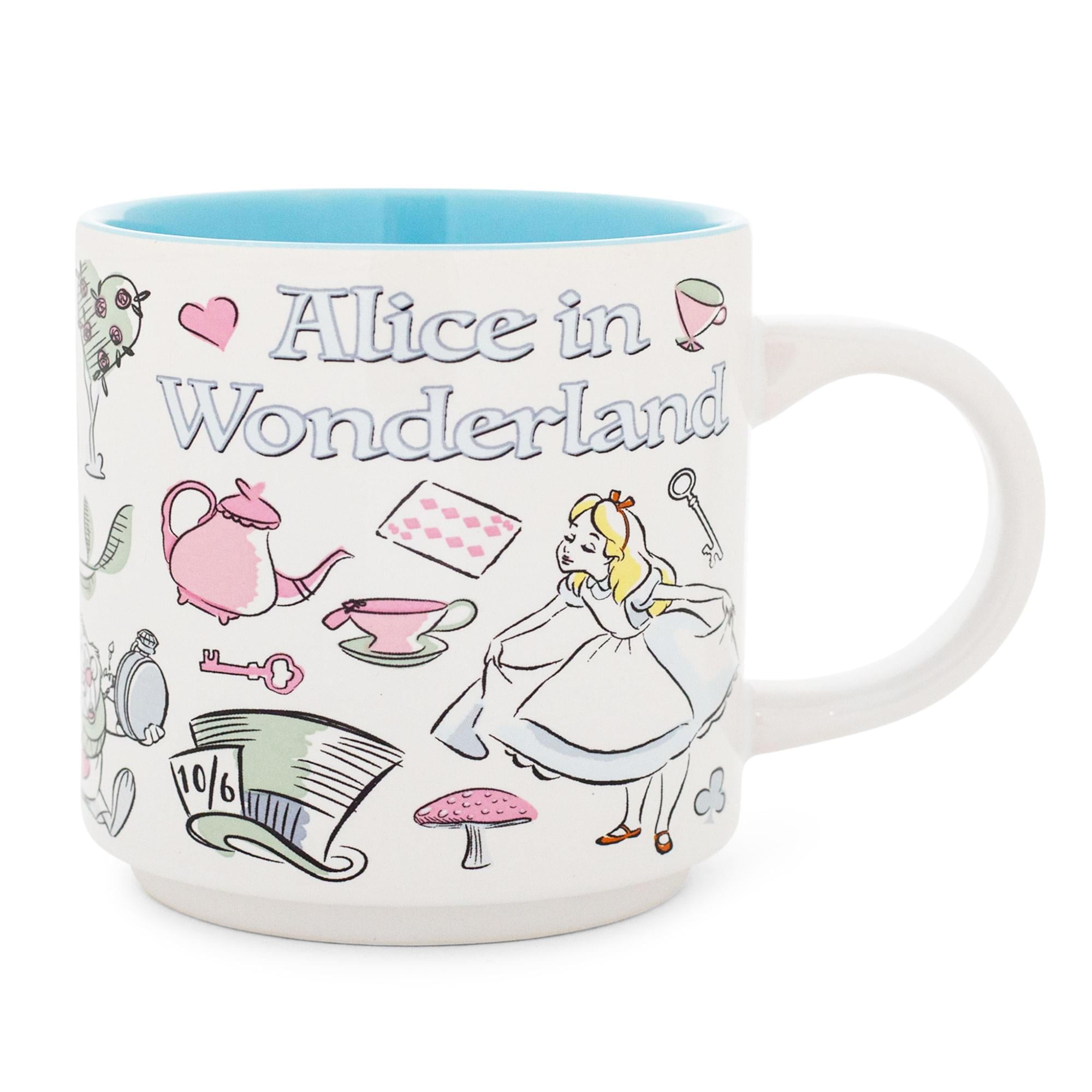 Disney Alice In Wonderland Icons Single Stackable Ceramic Mug | Holds 13  Ounces - Walmart.com