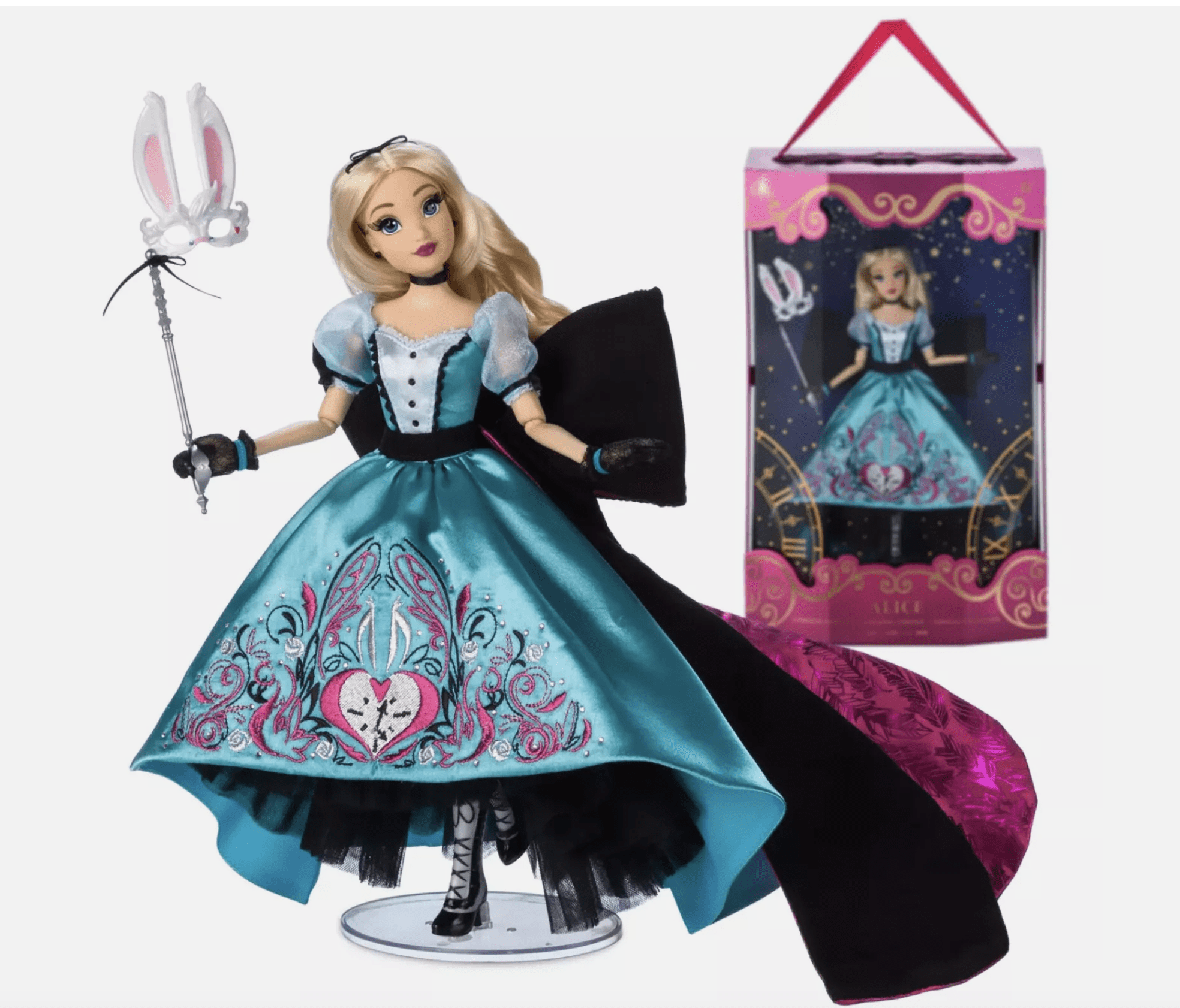 Disney Alice In Wonderland Midnight Masquerade Designer Doll - Walmart.com