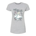 thumbnail image 1 of Disney - Alice In Wonderland - Nothings Impossible - Juniors Fitted Graphic T-Shirt, 1 of 5