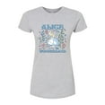 thumbnail image 1 of Disney - Alice In Wonderland - Pastel Alice - Juniors Fitted Graphic T-Shirt, 1 of 5