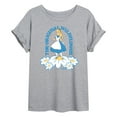 thumbnail image 1 of Disney - Alice In Wonderland - The Original Wildflower - Juniors Ideal Flowy Muscle T-Shirt, 1 of 5