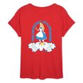 thumbnail image 1 of Disney - Alice In Wonderland - The Original Wildflower - Juniors Ideal Flowy Muscle T-Shirt, 1 of 4