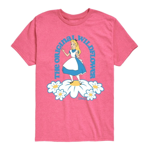 Disney - Alice In Wonderland - The Original Wildflower - Toddler & Youth Short Sleeve Graphic T-Shirt