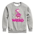 thumbnail image 1 of Disney - Alice In Wonderland - Were All A Little Weird - Toddler & Youth Crewneck Fleece Sweatshirt, 1 of 5