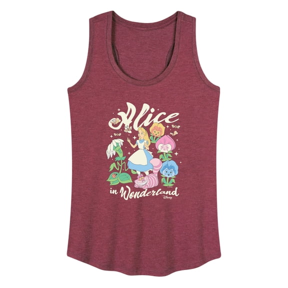 Disney - Alice In Wonderland - Women's Any Way Short Sleeve Graphic Dress
