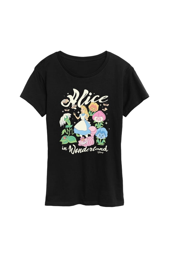 - Alice In Wonderland - Women's Short Sleeve Graphic T-Shirt