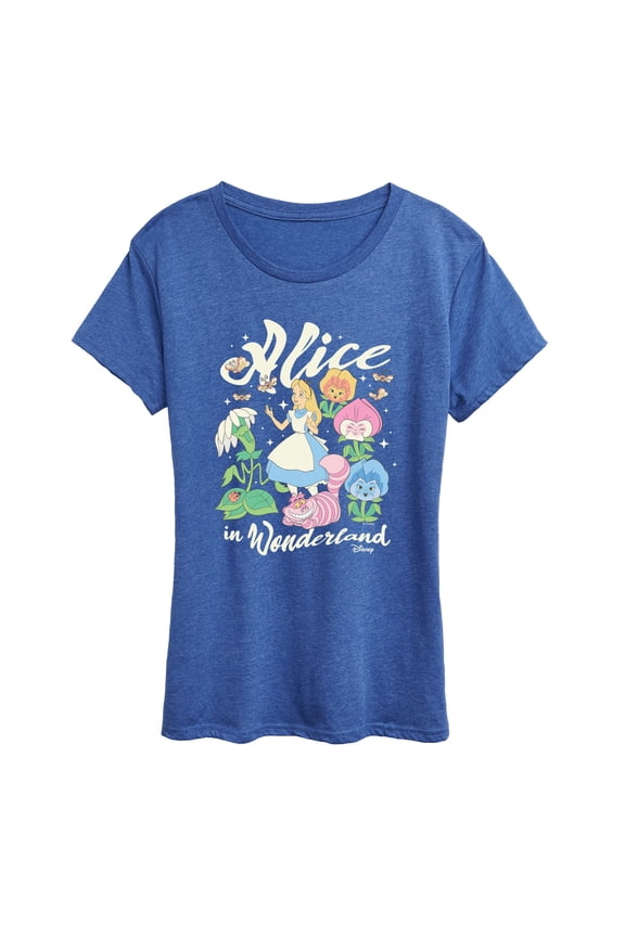 - Alice In Wonderland - Women's Short Sleeve Graphic T-Shirt