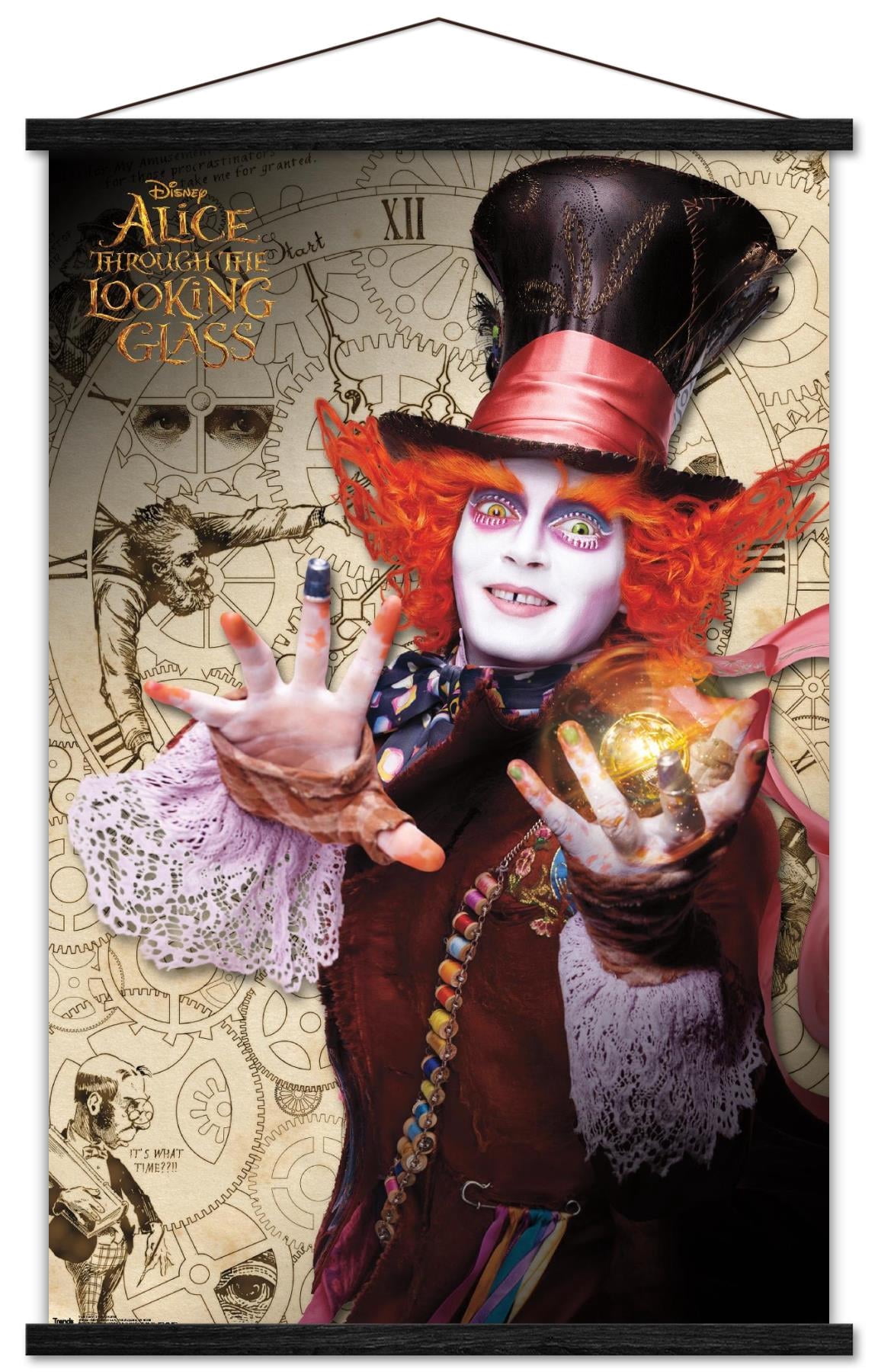 Disney Alice Through the Looking Glass - Mad Hatter 40" x 24" Poster ...