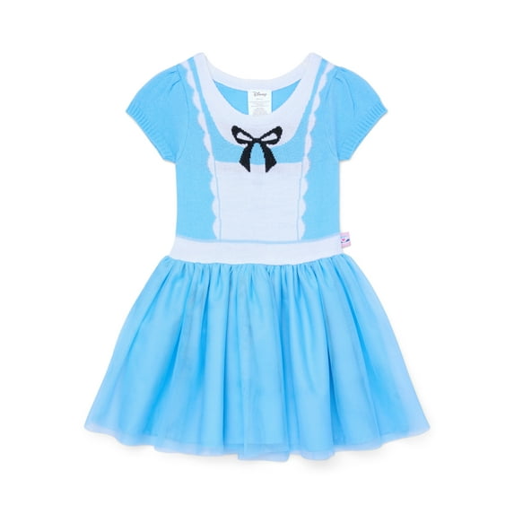 Disney Alice in Wonderland Toddler Girl Cosplay Dress, Sizes 12M-5T