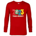 thumbnail image 1 of Disney Alice in Wonderland 2023 Year of the White Rabbit - Long Sleeve T-Shirt for Men - Customized-New Red, 1 of 5