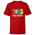 thumbnail image 1 of Disney Alice in Wonderland 2023 Year of the White Rabbit - Short Sleeve T-Shirt for Kids - Customized-Red, 1 of 5