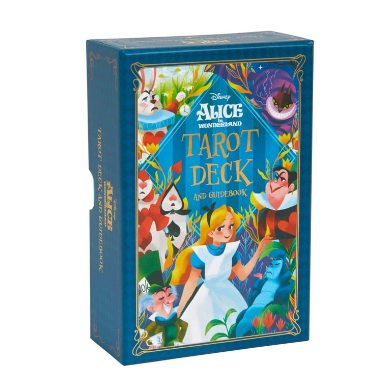 Disney Alice in Wonderland Hardcover Tarot Deck with Cards
