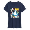 thumbnail image 1 of Disney - Alice in Wonderland - Alice Botanical - Women's Short Sleeve Graphic T-Shirt, 1 of 5